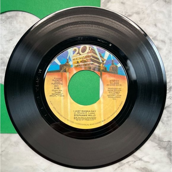 Stephanie Mills Two Hearts / I Just Wanna Say 45 Soul Funk Disco 1981 20th Cent - Picture 6 of 6